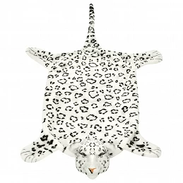 Acquista Tappeto di Peluche a Forma di Leopardo 139 cm Bianco con riferimento GHV-80171 della ditta GARDENHOME
