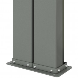 Acquista Tenda da Sole Laterale Retrattile Nera 220x1000 cm con riferimento GHV-318048 della ditta GARDENHOME