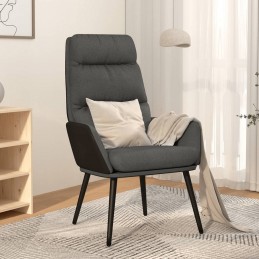 Acquista Sedia Relax Grigio Scuro in Tessuto con riferimento GHV-341120 della ditta GARDENHOME