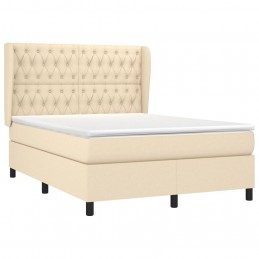 Acquista Giroletto a Molle con Materasso Crema 140x200 cm in Tessuto con riferimento GHV-3128210 della ditta GARDENHOME