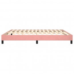 Acquista Giroletto a Molle Rosa 160x200 cm in Velluto con riferimento GHV-3120783 della ditta GARDENHOME