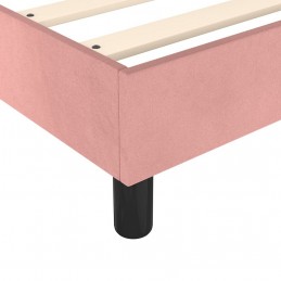 Acquista Giroletto a Molle Rosa 160x200 cm in Velluto con riferimento GHV-3120783 della ditta GARDENHOME