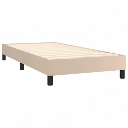 Acquista Giroletto a Molle con Materasso Cappuccino 100x200cm Similpelle con riferimento GHV-3144248 della ditta GARDENHOME