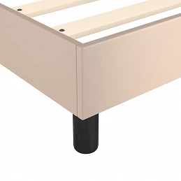 Acquista Giroletto a Molle con Materasso Cappuccino 100x200cm Similpelle con riferimento GHV-3144248 della ditta GARDENHOME
