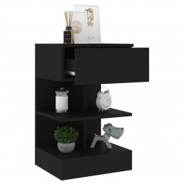 Acquista Comodini 2 pz Neri 40x35x65 cm con riferimento GHV-808651 della ditta GARDENHOME