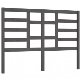 Acquista Testiera Letto Grigia 166x4x104cm in Legno Massello di Pino con riferimento GHV-818152 della ditta GARDENHOME