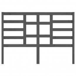 Acquista Testiera Letto Grigia 166x4x104cm in Legno Massello di Pino con riferimento GHV-818152 della ditta GARDENHOME