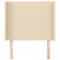 Acquista Testiera ad Orecchio Crema 103x16x118/128 cm in Tessuto con riferimento GHV-3119295 della ditta GARDENHOME