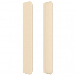 Acquista Testiera ad Orecchio Crema 103x16x118/128 cm in Tessuto con riferimento GHV-3119295 della ditta GARDENHOME