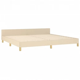 Acquista Giroletto con Testiera Crema 200x200 cm in Tessuto con riferimento GHV-3124924 della ditta GARDENHOME