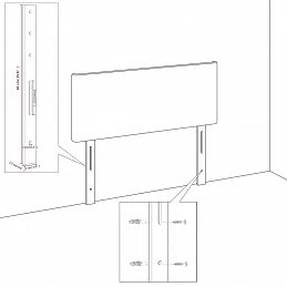 Acquista Giroletto con Testiera Crema 200x200 cm in Tessuto con riferimento GHV-3124924 della ditta GARDENHOME