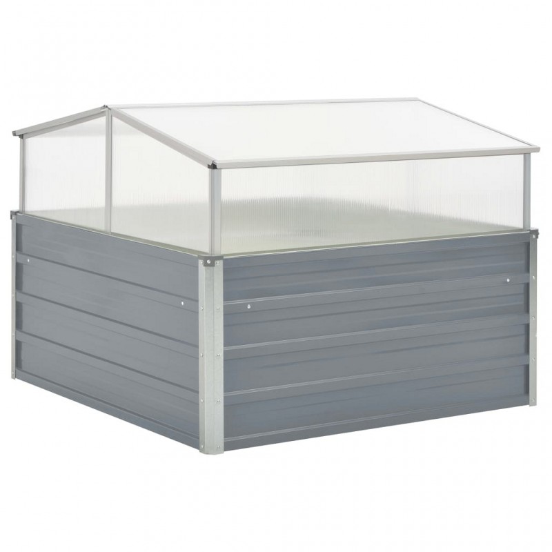 Acquista Serra 100x100x85 cm in Acciaio Zincato Grigio con riferimento GHV-42406 della ditta GARDENHOME
