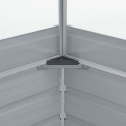 Acquista Serra 100x100x85 cm in Acciaio Zincato Grigio con riferimento GHV-42406 della ditta GARDENHOME