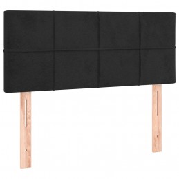 Acquista Testiera Nera 100x5x78/88 cm in Velluto con riferimento GHV-346042 della ditta GARDENHOME