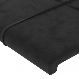 Acquista Testiera Nera 100x5x78/88 cm in Velluto con riferimento GHV-346042 della ditta GARDENHOME