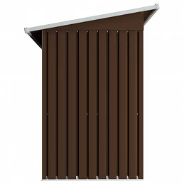 Acquista Capanno Attrezzi da Giardino Marrone 194x121x181 cm in Acciaio con riferimento GHV-47027 della ditta GARDENHOME