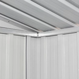 Acquista Capanno Attrezzi da Giardino Marrone 194x121x181 cm in Acciaio con riferimento GHV-47027 della ditta GARDENHOME