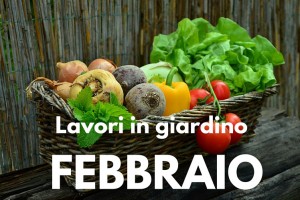 Lavori in giardino a Febbraio
